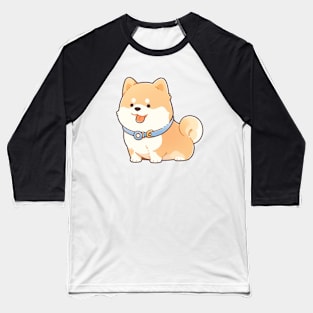 Kawaii Baby Shiba inu Baseball T-Shirt